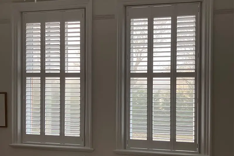 Full height plantation shutters in Gosforth